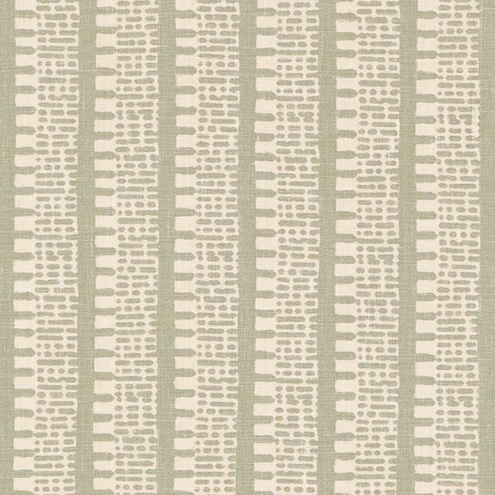 Kiosk Sage 176133 by Schumacher Designer Fabric Veere-Grenney 100% Linen Martindale 25,000 Horizontal: 2.75 and Vertical: 5 52.5 - Swanky Fabrics -