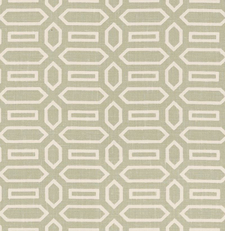 Pavillion Sage 176143 by Schumacher Designer Fabric Veere-Grenney 100% Linen Martindale 25,000 Horizontal: 2.5 and Vertical: 1.625 52 - Swanky Fabrics -