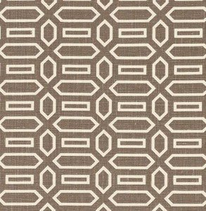 Schumacher Fabric Pavillion Berber Brown 176147