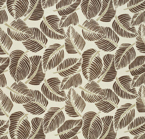 Schumacher Fabric Costa Rica Chocolate 176192