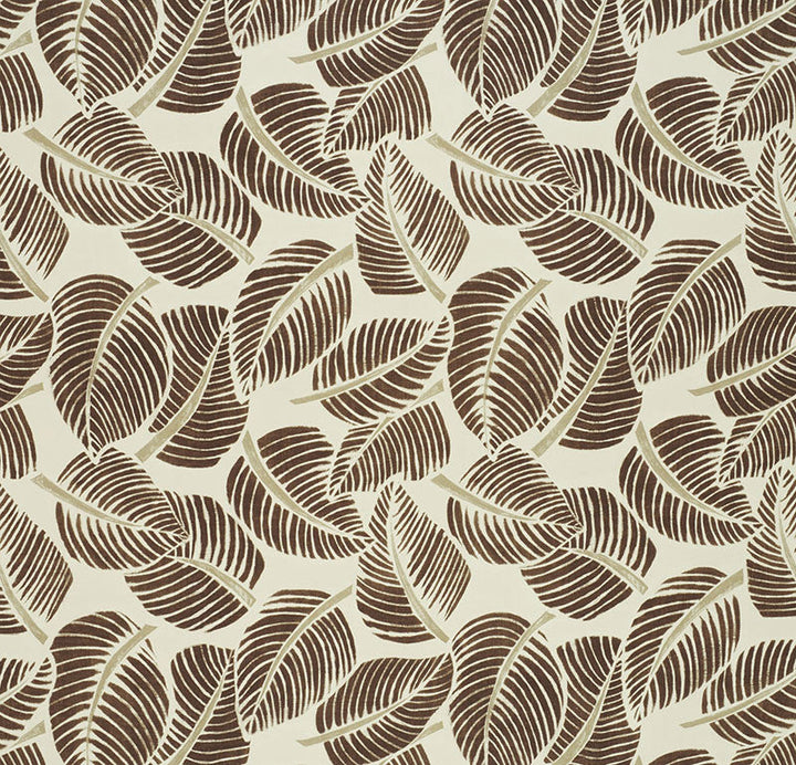 Costa Rica Chocolate 176192 by Schumacher Designer Fabric Good Vibrations See Sample ITALY MEDIUM DUTY </p><p>Repeat: Horizontal: 55" (140CM) and Vertical: 47" (119CM) 55" (140CM) - Swanky Fabrics -