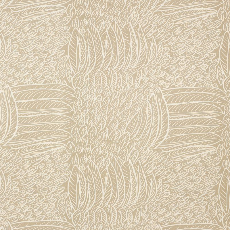 Featherfest Natural 176230 by Schumacher Designer Fabric Good-Vibrations 55% Linen, 45% Cotton Wyzenbeek 15,000 Horizontal: 26.75 and Vertical: 24.75 53 - Swanky Fabrics -
