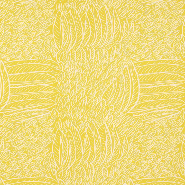 Featherfest Citron 176231 by Schumacher Designer Fabric Good-Vibrations 55% Linen, 45% Cotton Wyzenbeek 15,000 Horizontal: 26.75 and Vertical: 24.75 53 - Swanky Fabrics -
