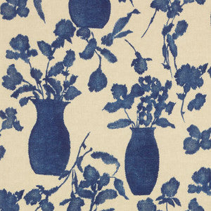 Schumacher Fabric Hugo Floral Indigo 176241
