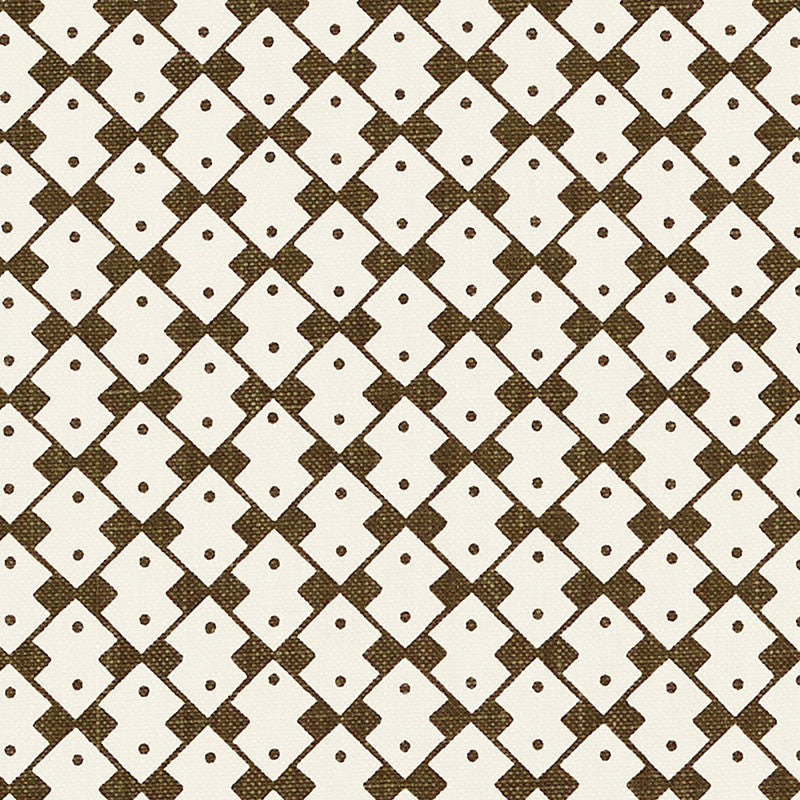 Domino Salvador 176292 by Schumacher Designer Fabric DAVID OLIVER See Sample CHINA - </p><p>Repeat: Horizontal: 5 3/8" (14CM) and Vertical: 5 3/8" (14CM) 54" (137CM) - Swanky Fabrics -