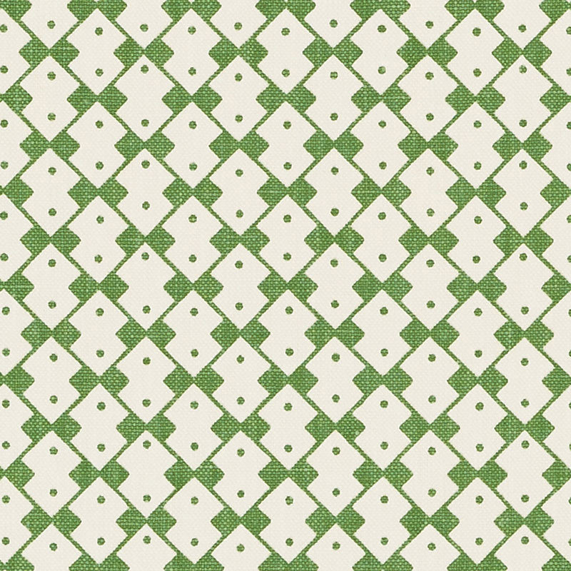 Domino Chelsea Green 176293 by Schumacher Designer Fabric DAVID OLIVER See Sample CHINA - </p><p>Repeat: Horizontal: 5 3/8" (14CM) and Vertical: 5 3/8" (14CM) 54" (137CM) - Swanky Fabrics -