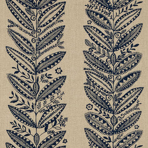 Schumacher Fabric Eland Indigo 176310