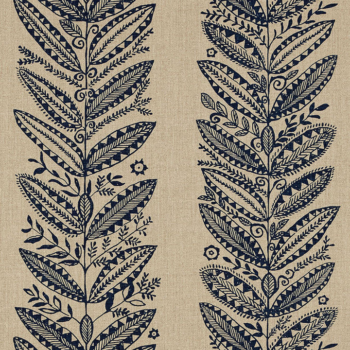 Eland Indigo 176310 by Schumacher Fabric Schumacher Fabric Eland Indigo 176310Fabric LINEN 100% UNITED STATE OF AMERICA </p><p>Repeat: H: HORZ. 27" (69CM) , V: VERT. 25" (64CM) 54 - Fabric Carolina -