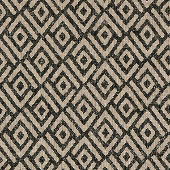 Kasai Black 176320 by Schumacher Fabric Schumacher Fabric Kasai Black 176320Fabric LINEN 100% UNITED STATES OF AMERICA </p><p>Repeat: H: HORZ. 27" (69CM) , V: VERT. 31" (79CM) 54 - Fabric Carolina -