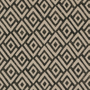 Schumacher Fabric Kasai Black 176320