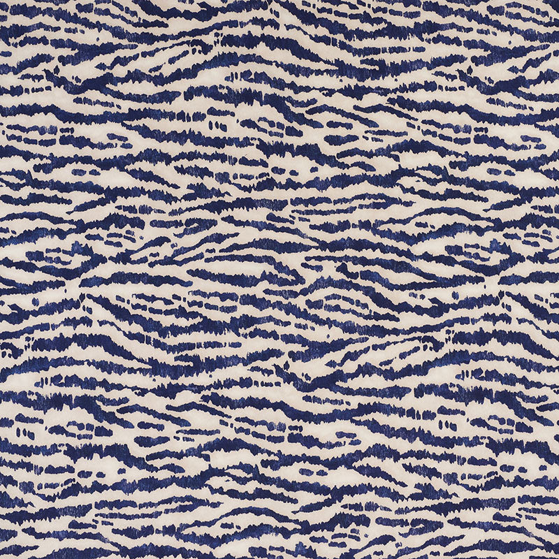 Animaux Navy 176373 by Schumacher Designer Fabric ANIMAL PRINTS & WOVENS LINEN 100% ITALY </p><p>Repeat: Horizontal: 27" (69CM) and Vertical: 38" (97CM) 55 - Swanky Fabrics -
