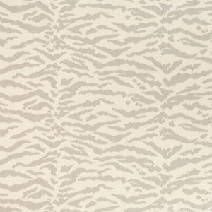 Schumacher Fabric Tigris Pewter 176390