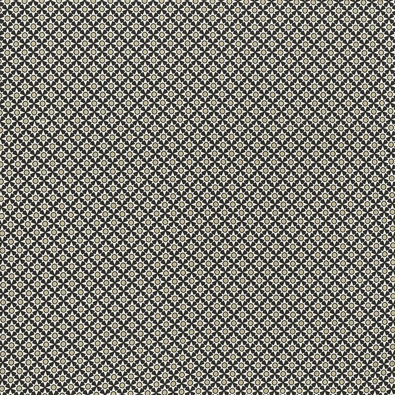 Serendipity Black & Taupe 176421 by Schumacher Designer Fabric CLIQUE See Sample CHINA - </p><p>Repeat: Horizontal: 1 1/2" (4CM) and Vertical: 1 1/2" (4CM) 54" (137CM) - Swanky Fabrics -