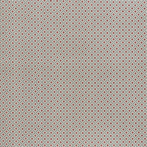 Schumacher Fabric Serendipity Slate & Rouge 176424