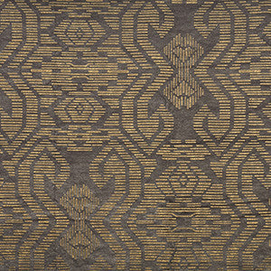 Schumacher Fabric Gilded Pewter 176511