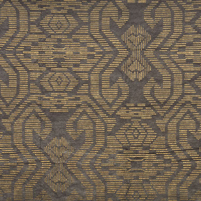 Gilded Pewter 176511 by Schumacher Designer Fabric NEW OPULENCE VISCOSE 60% COTTON 40% ITALY WYZENBEEK 50,000 </p><p>Repeat: Horizontal: 26 3/4" (68CM) and Vertical: 38 1/4" (97CM) 55.5 - Swanky Fabrics -