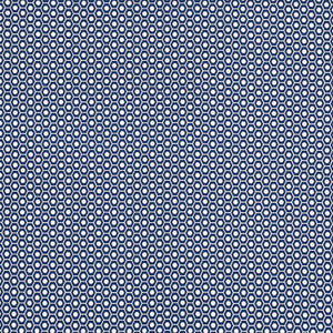 Schumacher Fabric Queen B Ii Navy 176564