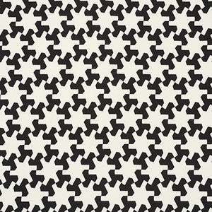 Schumacher Fabric Setareh Ii Black 176611