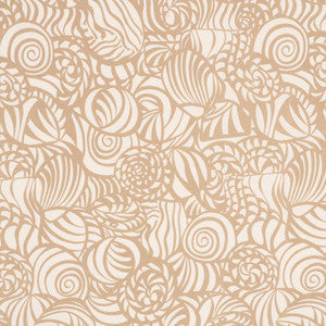 Schumacher Fabric Seashells Sand 176680