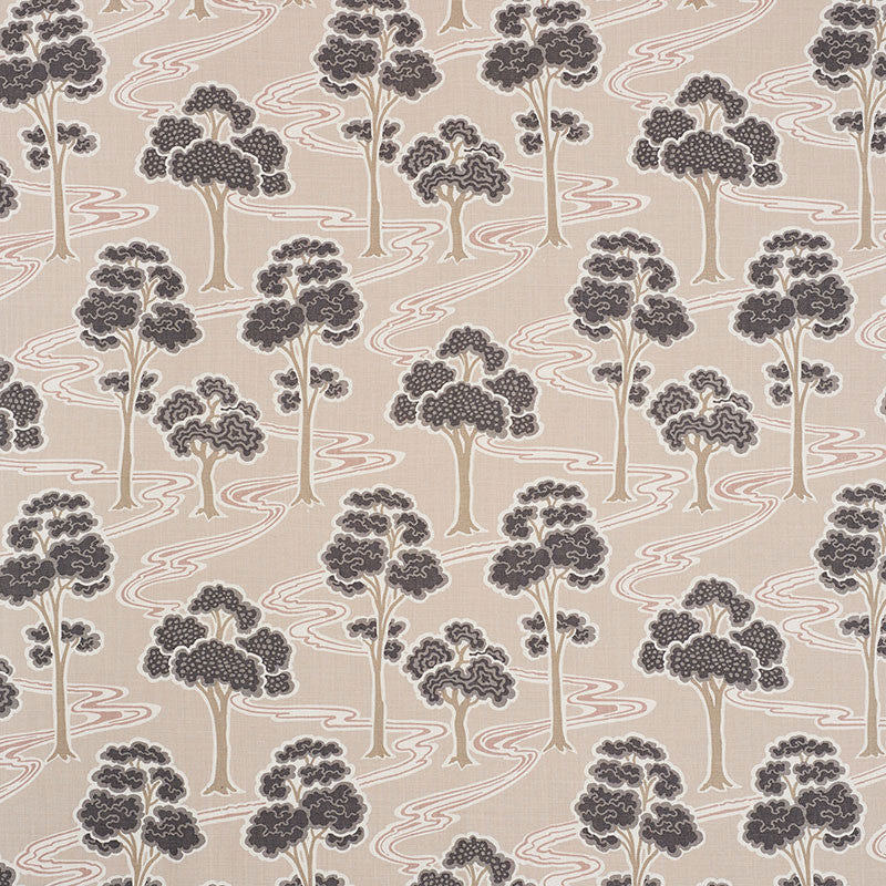 Tree River Blush 176740 by Schumacher Fabric Schumacher Fabric Tree River Blush 176740Fabric LINEN 100% UNITED KINGDOM </p><p>Repeat: H: HORZ. 13 1/2" (34CM) , V: VERT. 29" (74CM) 54 - Fabric Carolina -
