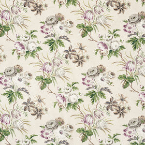 Schumacher Fabric Cecil Chintz Wisteria 176811