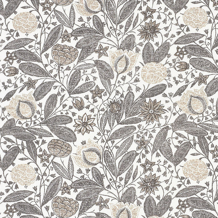 Gloria Grisaille 176840 by Schumacher Designer Fabric VOGUE LIVING See Sample UNITED KINGDOM - </p><p>Repeat: Horizontal: 18" (46CM) and Vertical: 16" (41CM) 54" (137CM) - Swanky Fabrics -