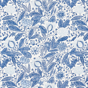Schumacher Fabric Gloria Delft 176842