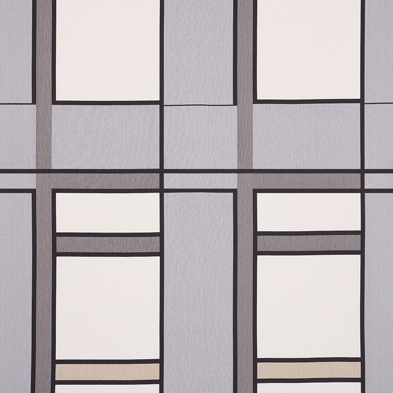 Design 103 Neutral 176882 by Schumacher Designer Fabric Applied-Architecture 100% Linen Wyzenbeek 15,000 Horizontal: 24.25 and Vertical: 51.75 53.5 - Swanky Fabrics -
