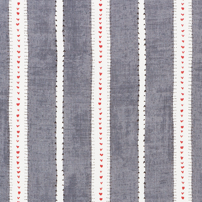 Amour Charcoal 176942 by Schumacher Designer Fabric French-Revolution 100% Linen Martindale 13,000 Horizontal: 8.875 and Vertical: 10.25 53.75 - Swanky Fabrics -