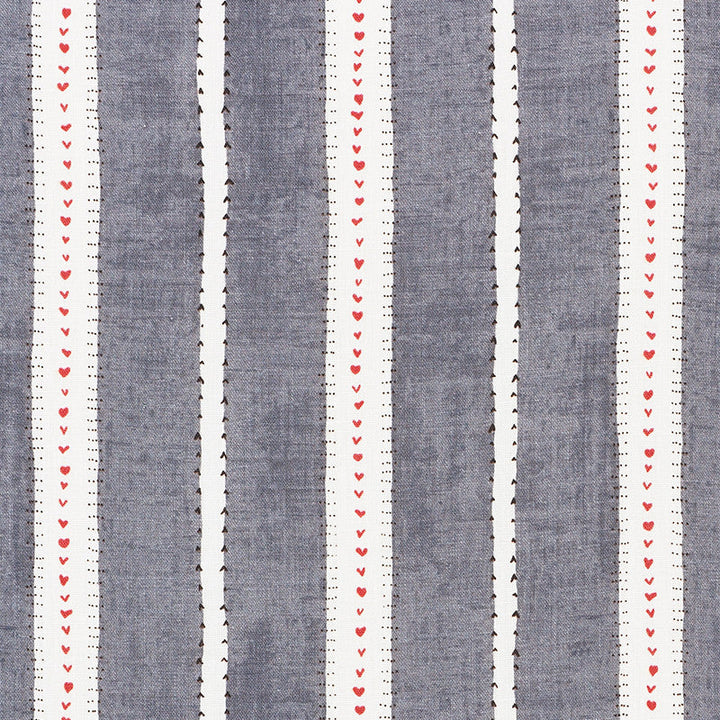 Amour Charcoal 176942 by Schumacher Designer Fabric French-Revolution 100% Linen Martindale 13,000 Horizontal: 8.875 and Vertical: 10.25 53.75 - Swanky Fabrics -