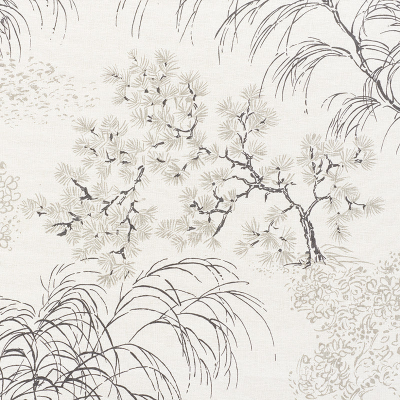 Mori Neutral 177021 by Schumacher Designer Fabric Mingei 55% Linen, 45% Cotton Wyzenbeek 15,000 Horizontal: 53.5 and Vertical: 35.5 53.5 - Swanky Fabrics -