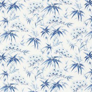 Schumacher Fabric Arita Floral Porcelain 177040