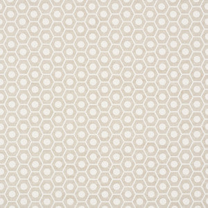 Schumacher Fabric Queen B Flax 177072