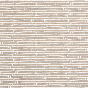 Schumacher Fabric Dot Dash Sand 177103