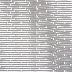 Schumacher Fabric Dot Dash Grey 177104