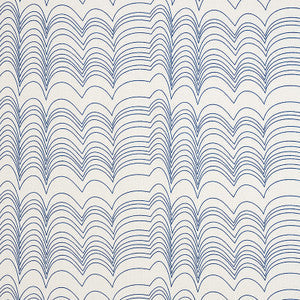 Schumacher Fabric Richter Blue 177110