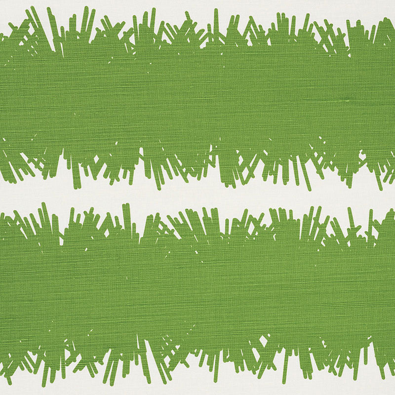 Bang Green 177121 by Schumacher Designer Fabric PRINTS BY STUDIO BON See Sample BELGIUM MEDIUM </p><p>Repeat: Horizontal: 27" (69CM) and Vertical: 26 3/4" (68CM) 54" (137CM) - Swanky Fabrics -