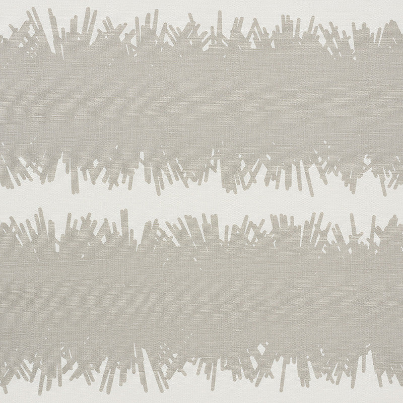 Bang Taupe 177122 by Schumacher Designer Fabric Prints-By-Studio-Bon 55% Linen, 45% Cotton - Horizontal: 27 and Vertical: 26.75 54 - Swanky Fabrics -