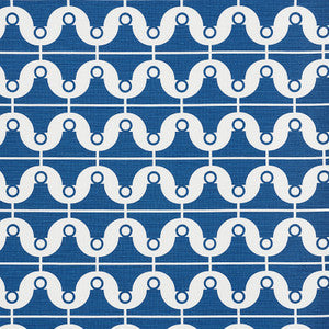 Schumacher Fabric London Bridge Blue 177130