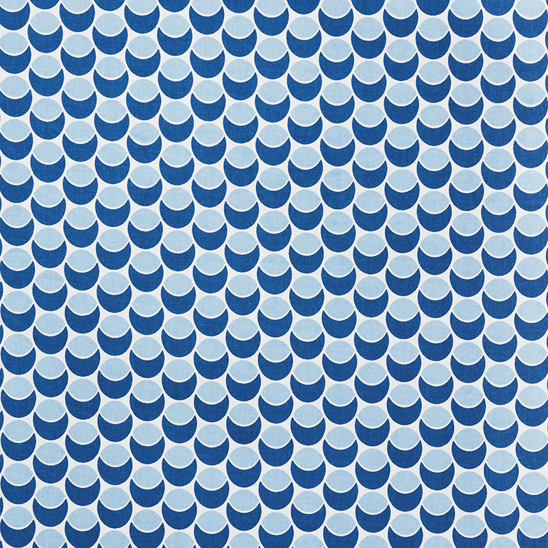 Buds Navy & Sky 177150 by Schumacher Designer Fabric PRINTS BY STUDIO BON See Sample TURKEY HEAVY </p><p>Repeat: Horizontal: 2 1/2" (6CM) and Vertical: 1 1/2" (4CM) 54" (137CM) - Swanky Fabrics -