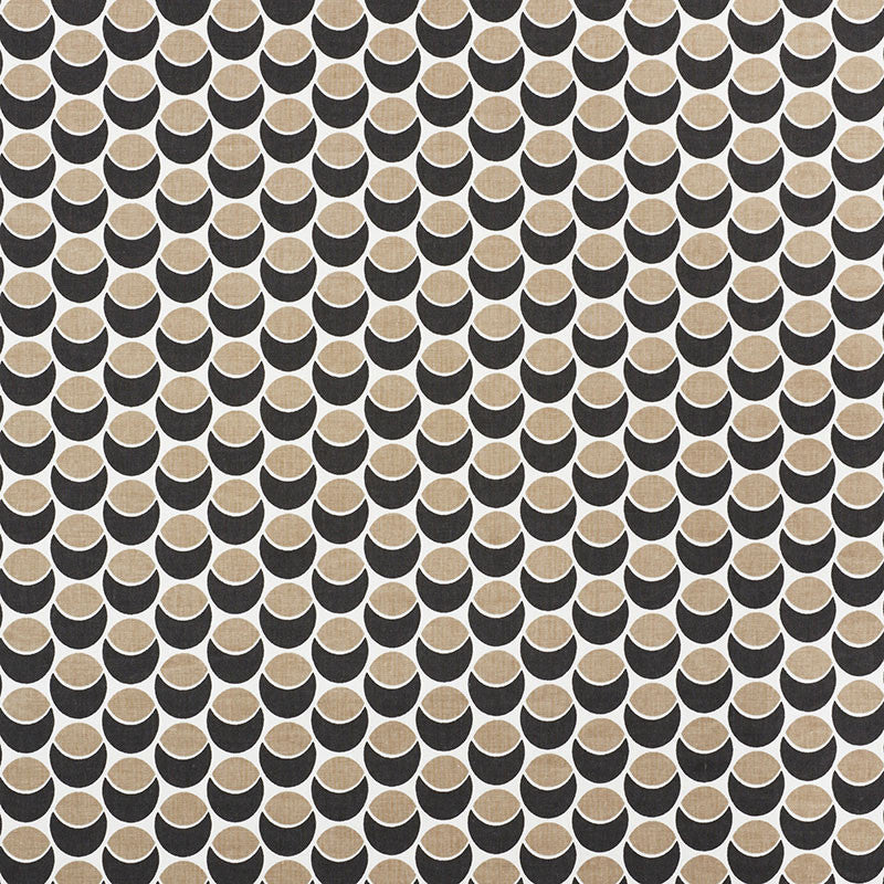 Buds Black & Sand 177151 by Schumacher Designer Fabric PRINTS BY STUDIO BON See Sample TURKEY HEAVY </p><p>Repeat: Horizontal: 2 1/2" (6CM) and Vertical: 1 1/2" (4CM) 54" (137CM) - Swanky Fabrics -