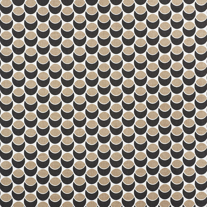 Buds Black & Sand 177151 by Schumacher Designer Fabric PRINTS BY STUDIO BON See Sample TURKEY HEAVY </p><p>Repeat: Horizontal: 2 1/2" (6CM) and Vertical: 1 1/2" (4CM) 54" (137CM) - Swanky Fabrics -