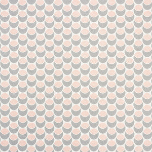 Schumacher Fabric Buds Dove & Blush 177152