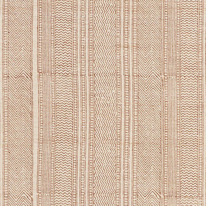 Mohave Sepia 177183 by Schumacher Designer Fabric WORLD VIEW SILK 100% INDIA </p><p>Repeat: Horizontal: 13" (33CM) and Vertical: 6" (15CM) 51 - Swanky Fabrics -