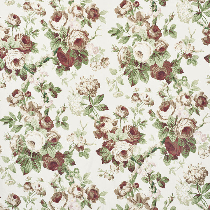 Nancy Grisaille 177201 by Schumacher Designer Fabric VOGUE LIVING See Sample FRANCE - </p><p>Repeat: Horizontal: 25" (64CM) and Vertical: 41" (104CM) 52 1/2" (136CM) - Swanky Fabrics -
