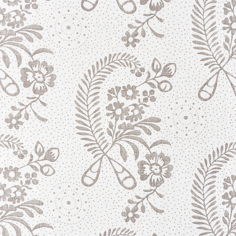 Millicent Grisaille 177210 by Schumacher Designer Fabric Vogue-Living 100% Linen Martindale 20,000 Horizontal: 13.25 and Vertical: 10.125 54 - Swanky Fabrics -