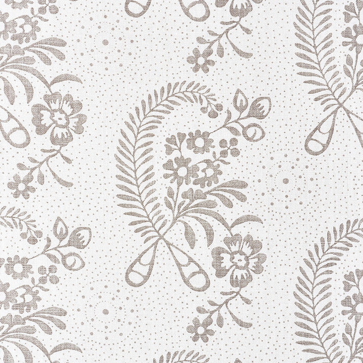 Millicent Grisaille 177210 by Schumacher Designer Fabric Vogue-Living 100% Linen Martindale 20,000 Horizontal: 13.25 and Vertical: 10.125 54 - Swanky Fabrics -