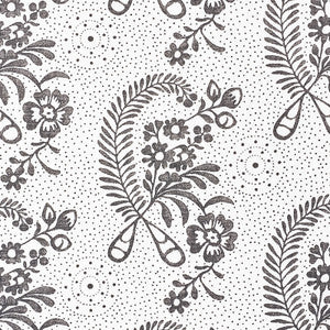 Schumacher Fabric Millicent Blackwork 177211
