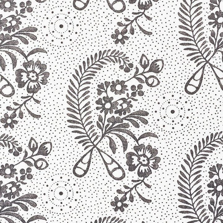 Millicent Blackwork 177211 by Schumacher Designer Fabric VOGUE LIVING LINEN 100% THAILAND MARTINDALE 20,000 </p><p>Repeat: Horizontal: 13 1/4" (34CM) and Vertical: 10 1/8" (26CM) 54 - Swanky Fabrics -
