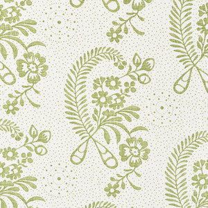 Schumacher Fabric Millicent Leaf 177213